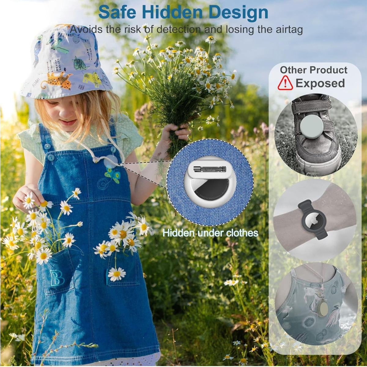 Kid's Safety Pin Protective Case For SafeSync™