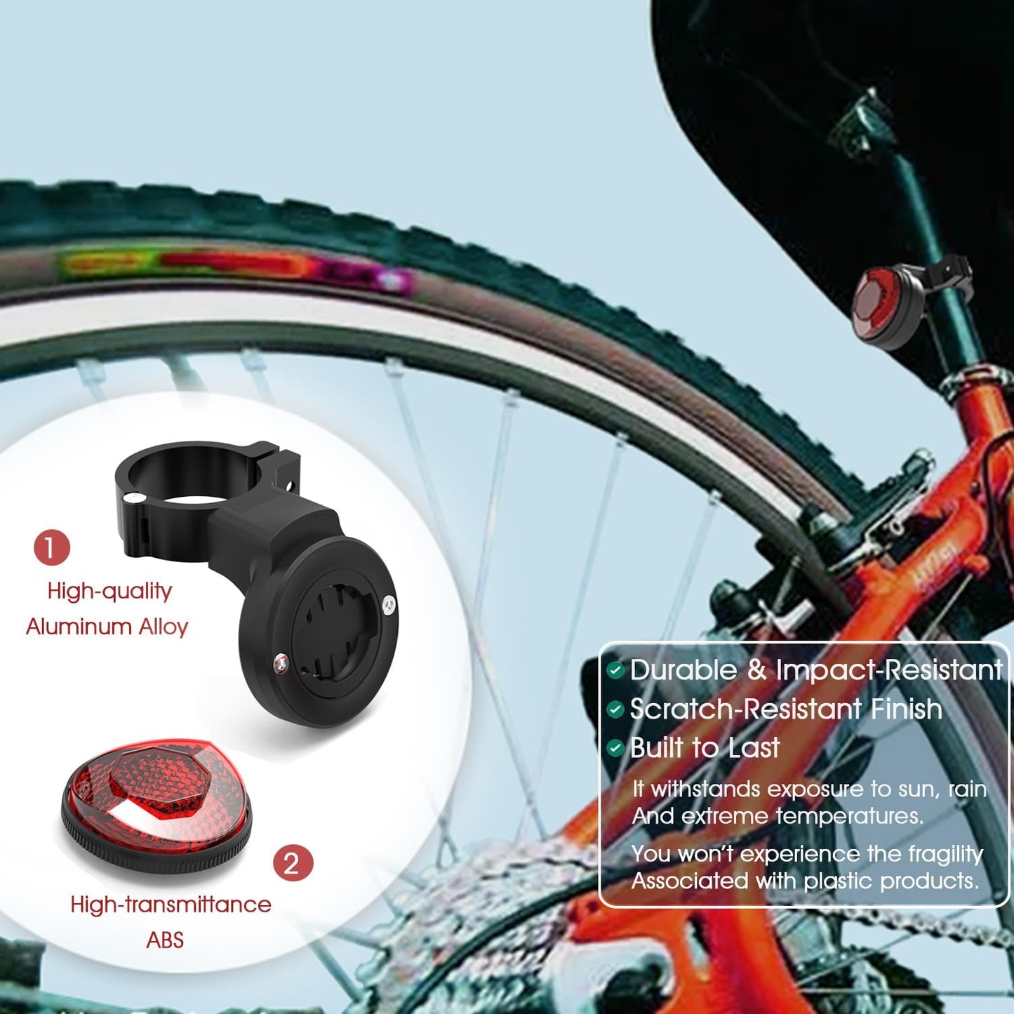 BikeGuard™ Anti-Bicycle Theft Mount For SafeSync™™