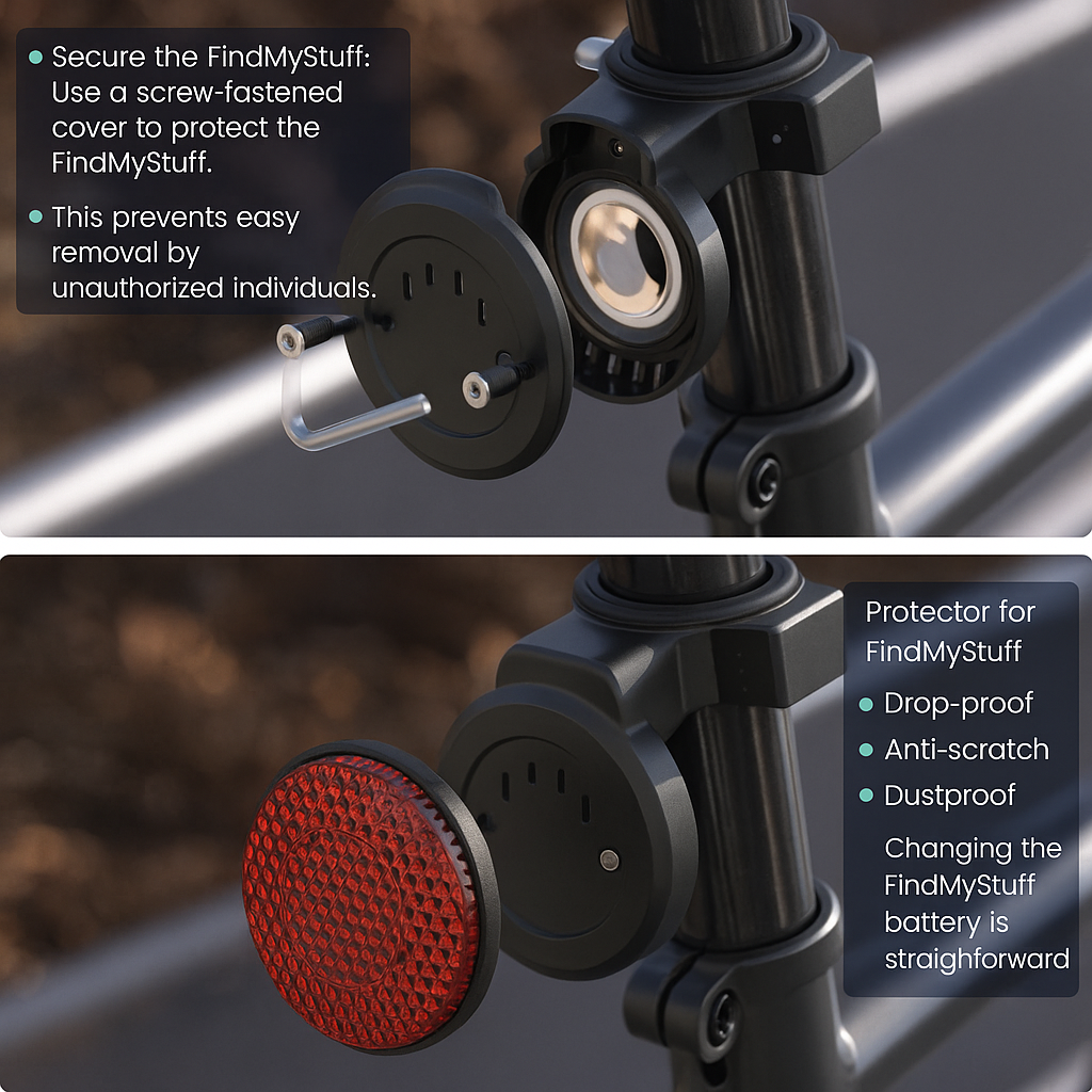 BikeGuard™ Anti-Bicycle Theft Mount For SafeSync™™